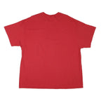 NFL Mens Red San Francisco 49ers Logo Graphic T-Shirt 2XL Short Sleeve Crew Neck