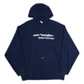 NIKE Nor'easter Lacrosse Mens Blue Hoodie USA XL