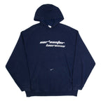 NIKE Nor'easter Lacrosse Mens Blue Hoodie USA XL