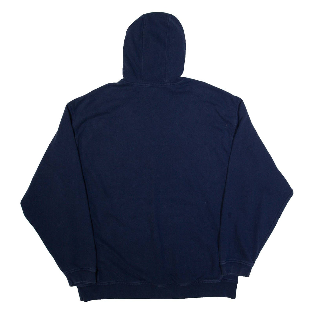 NIKE Nor'easter Lacrosse Mens Blue Hoodie USA XL