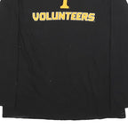 FANATICS Mens Black Volunteers Graphic T-Shirt XL Long Sleeve Crew Neck Sports
