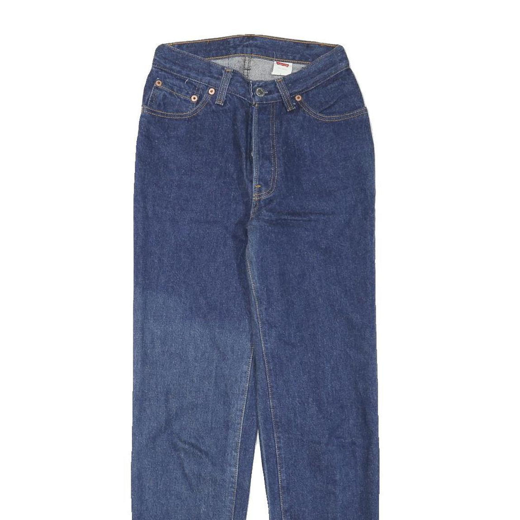 LEVI'S Womens Jeans Blue Slim Straight Denim Medium W24 L29 Classic Fit