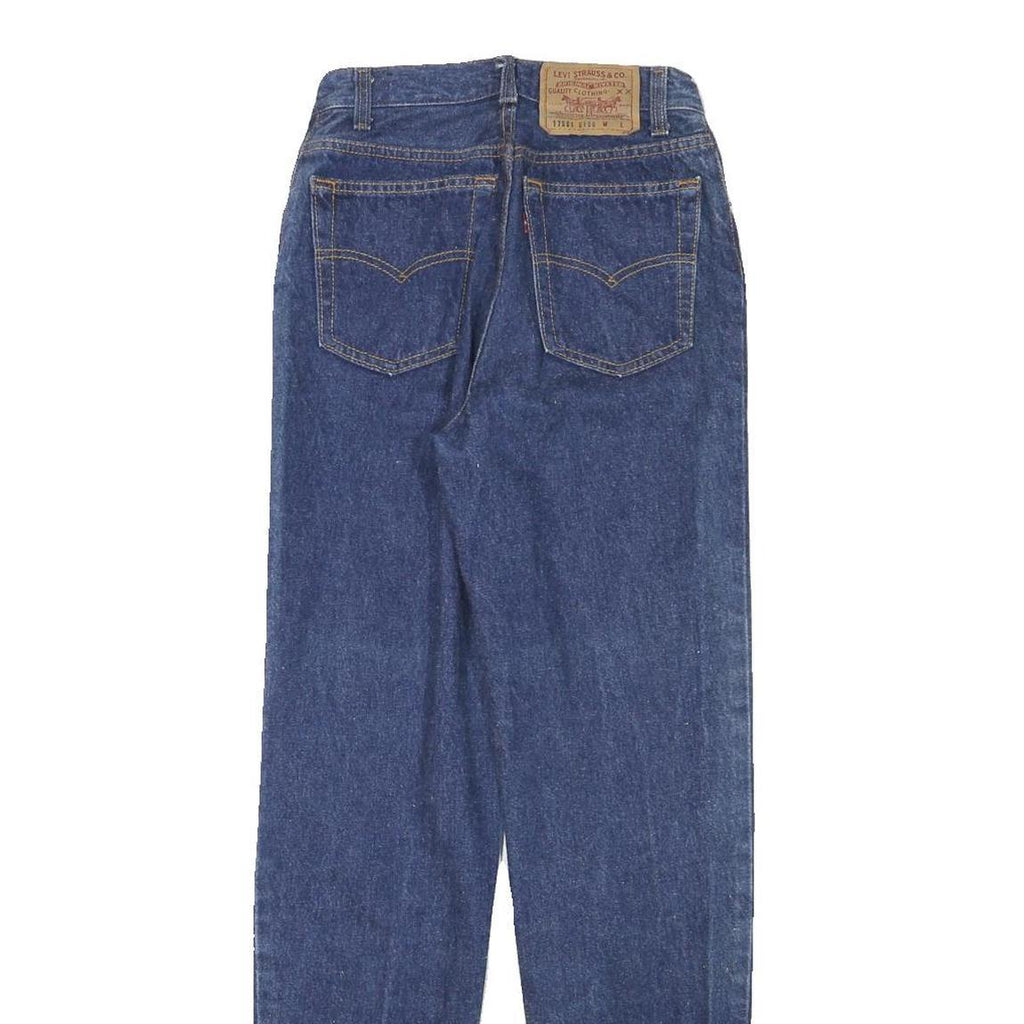LEVI'S Womens Jeans Blue Slim Straight Denim Medium W24 L29 Classic Fit