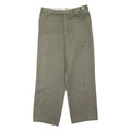 Mens Trousers Green Regular Straight W32 L28