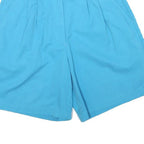 LINDSEY BLAKE Womens Shorts Blue Casual Plain S W25 Summer Wear