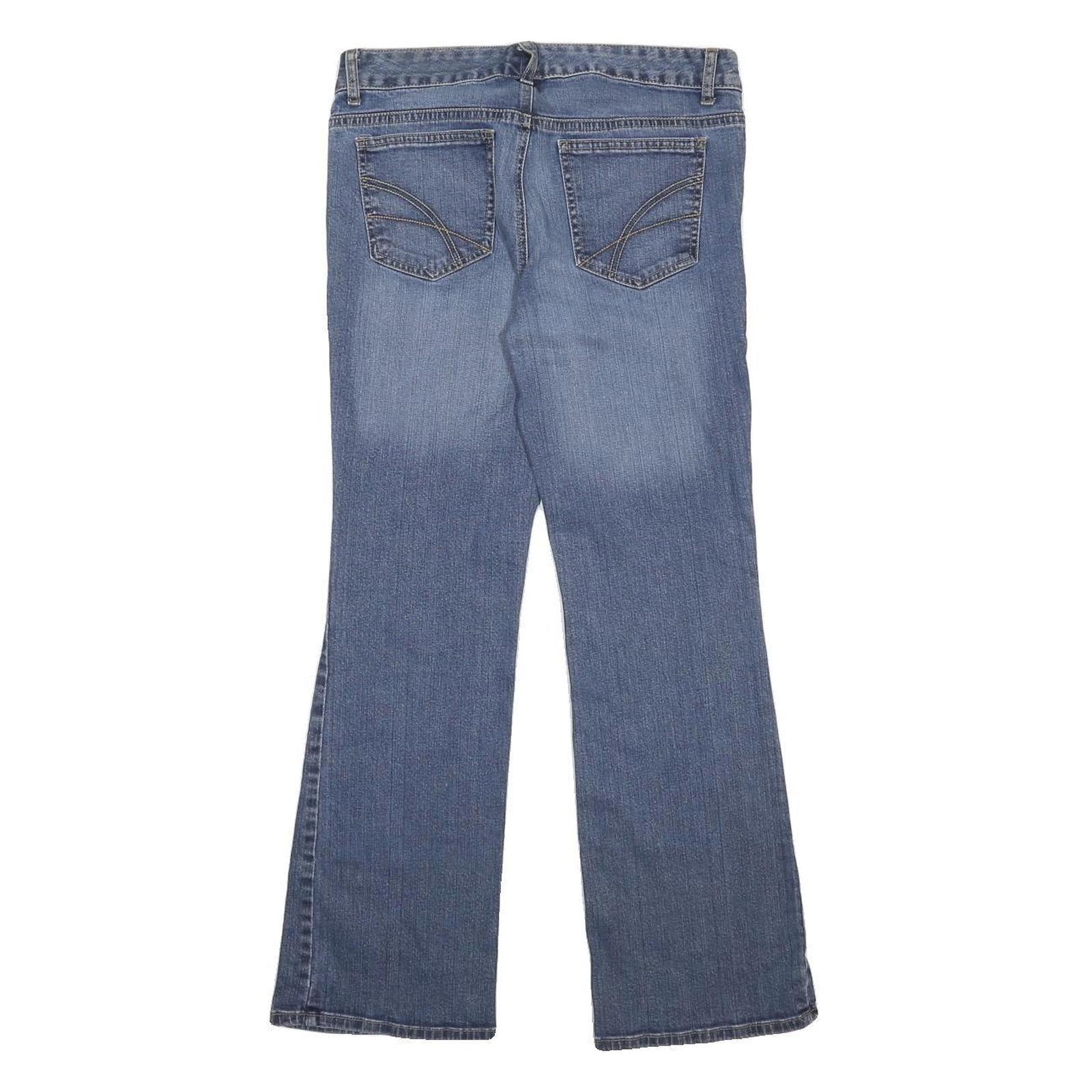 TOMMY HILFIGER Womens Jeans Blue Regular Flared Denim Medium W31 L29 Classic Fit