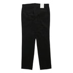 CALVIN KLEIN Mens Cotton Blend Black Slim Straight Trousers W34 L32 Formal Dress