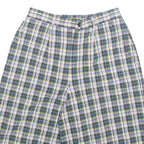 Mens Casual Shorts Gold Plaid XXS W24