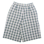 Mens Casual Shorts Gold Plaid XXS W24