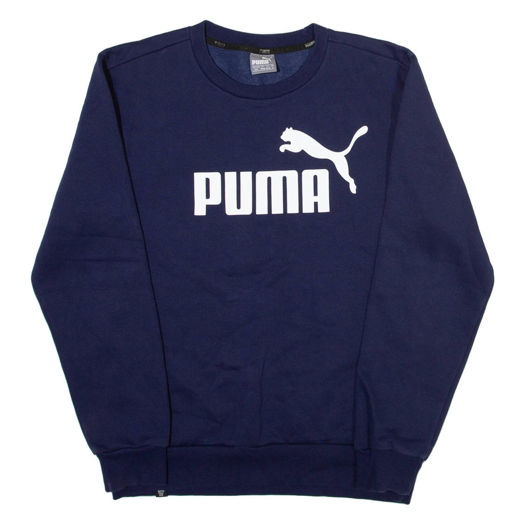 PUMA Mens Sweatshirt Blue S