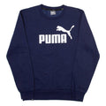 PUMA Mens Sweatshirt Blue S