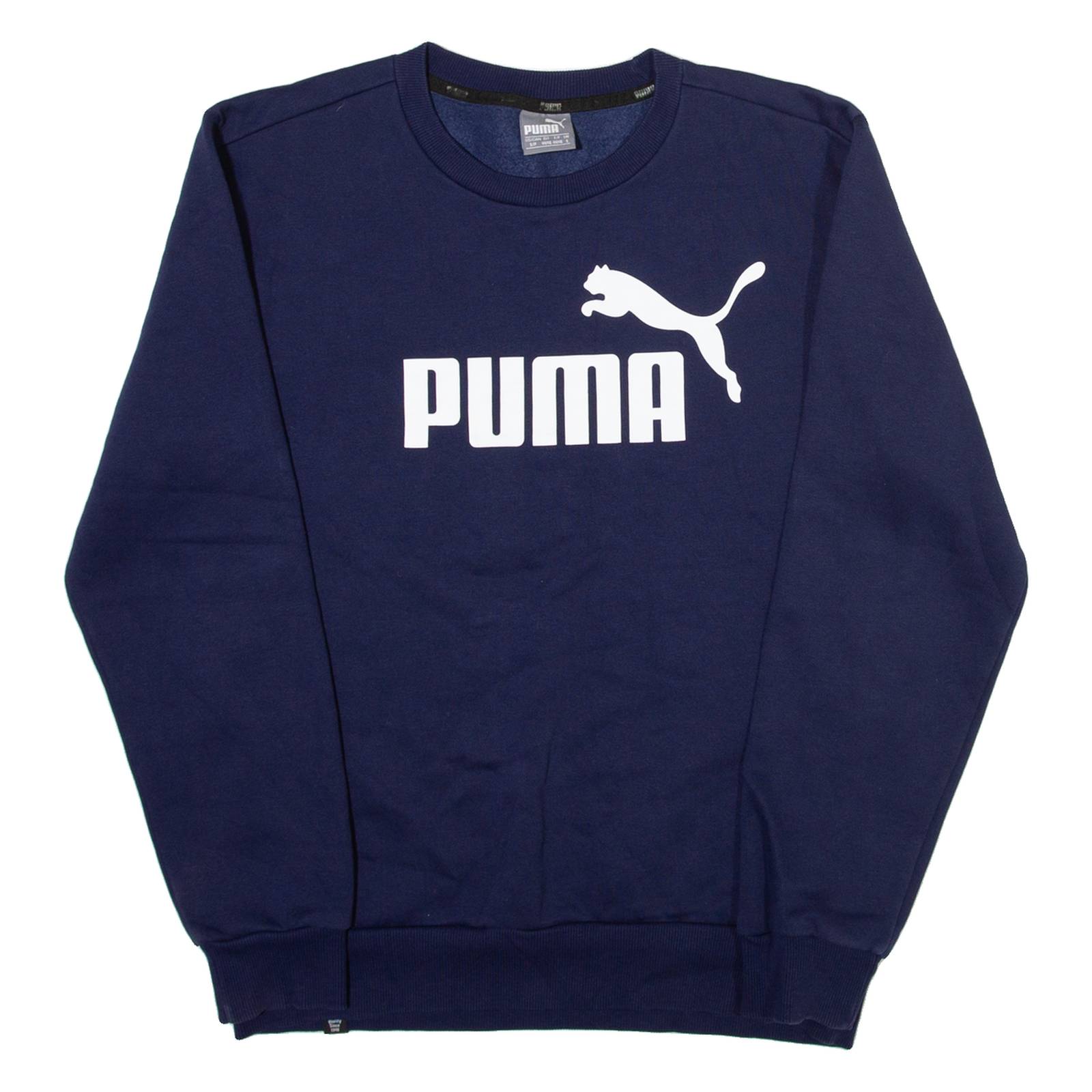 PUMA Mens Sweatshirt Blue S