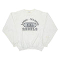 SANTEE SWEATS Laona Wabeno Rebels Athletics Wisconsin Mens Sweatshirt Grey USA L