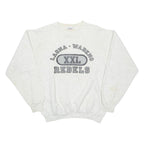 SANTEE SWEATS Laona Wabeno Rebels Athletics Wisconsin Mens Sweatshirt Grey USA L