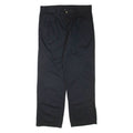 DICKIES Womens Trousers Black Regular Straight W34 L30