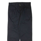 DICKIES Womens Trousers Black Regular Straight W34 L30