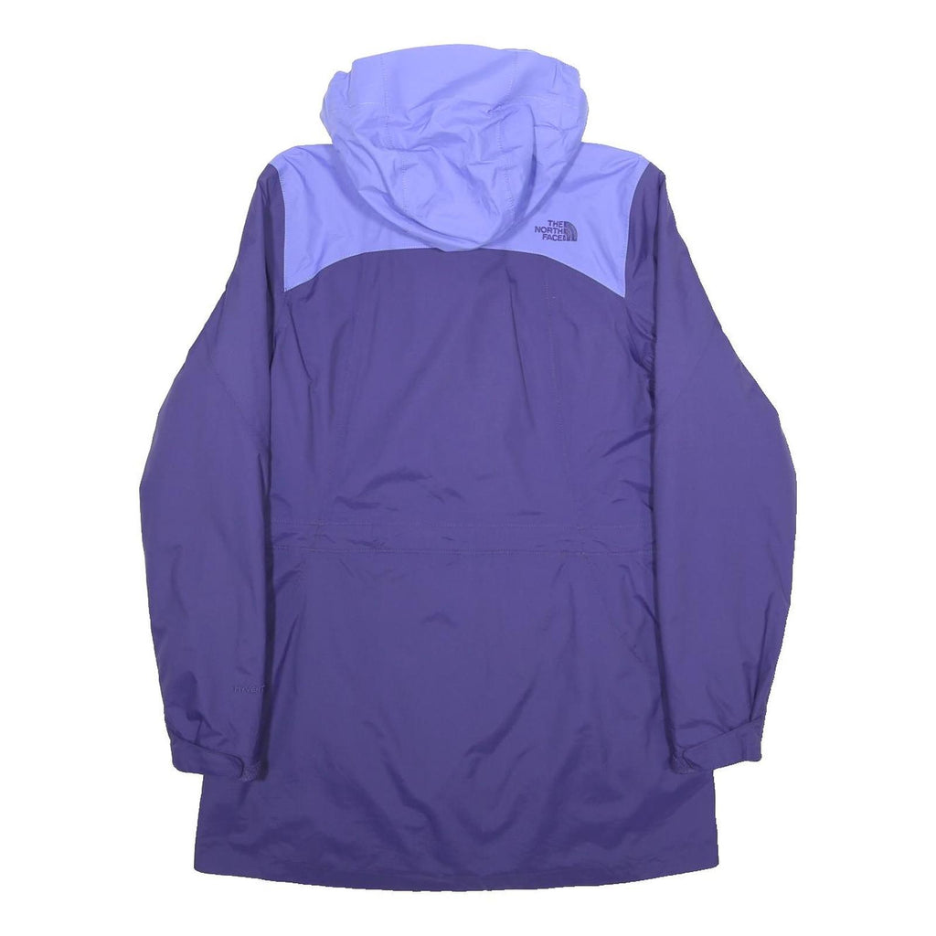 THE NORTH FACE Womens Purple & Lilac Hooded Jacket M Nylon Zip Outdoor