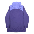THE NORTH FACE Womens Purple & Lilac Hooded Jacket M Nylon Zip Outdoor