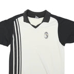 NIKE Mens White & Black Juventus Graphic T-Shirt L Short Sleeve V-Neck Sports