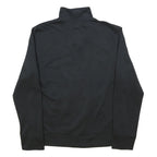 FILA Womens Black Jacket S Polyester Blend Plain Zip Sportswear Logo
