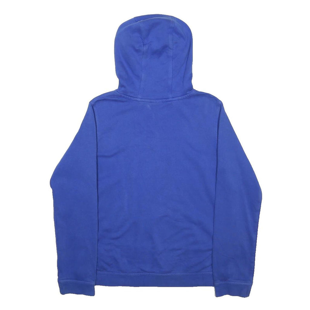 NIKE Womens Blue Pullover Hoodie XL Cotton Blend Casual Sportswear