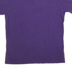 POLO RALPH LAUREN Mens Purple Short Sleeve Plain L Cotton Blend Polo Shirt