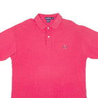 NAUTICA Mens Polo Shirt Pink M