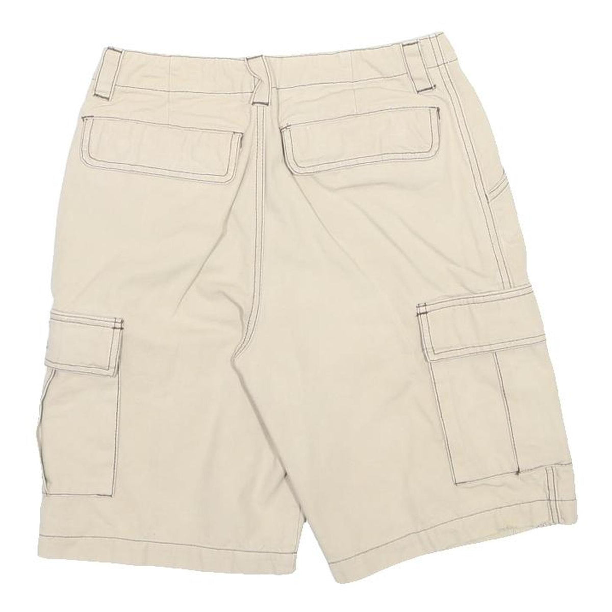 QUIKSILVER Mens Shorts Beige Cargo M W26 Pocket Casual Cotton Blend