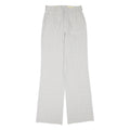 Womens Polyester Blend Relaxed Wide-Leg Trousers W27 L33 Checked Pattern Smart