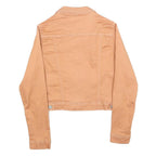 CHICOREE Womens Beige Cotton Button Jacket XS Jeanswear Casual Lightweight