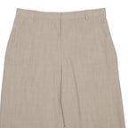 WEEKEND MAX MARA Womens Shorts Beige Casual Classic UK 16 W34 Wool Blend