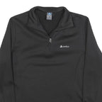 ODLO Womens Black Half Zip Sweatshirt M Lightweight Pullover Activewear
