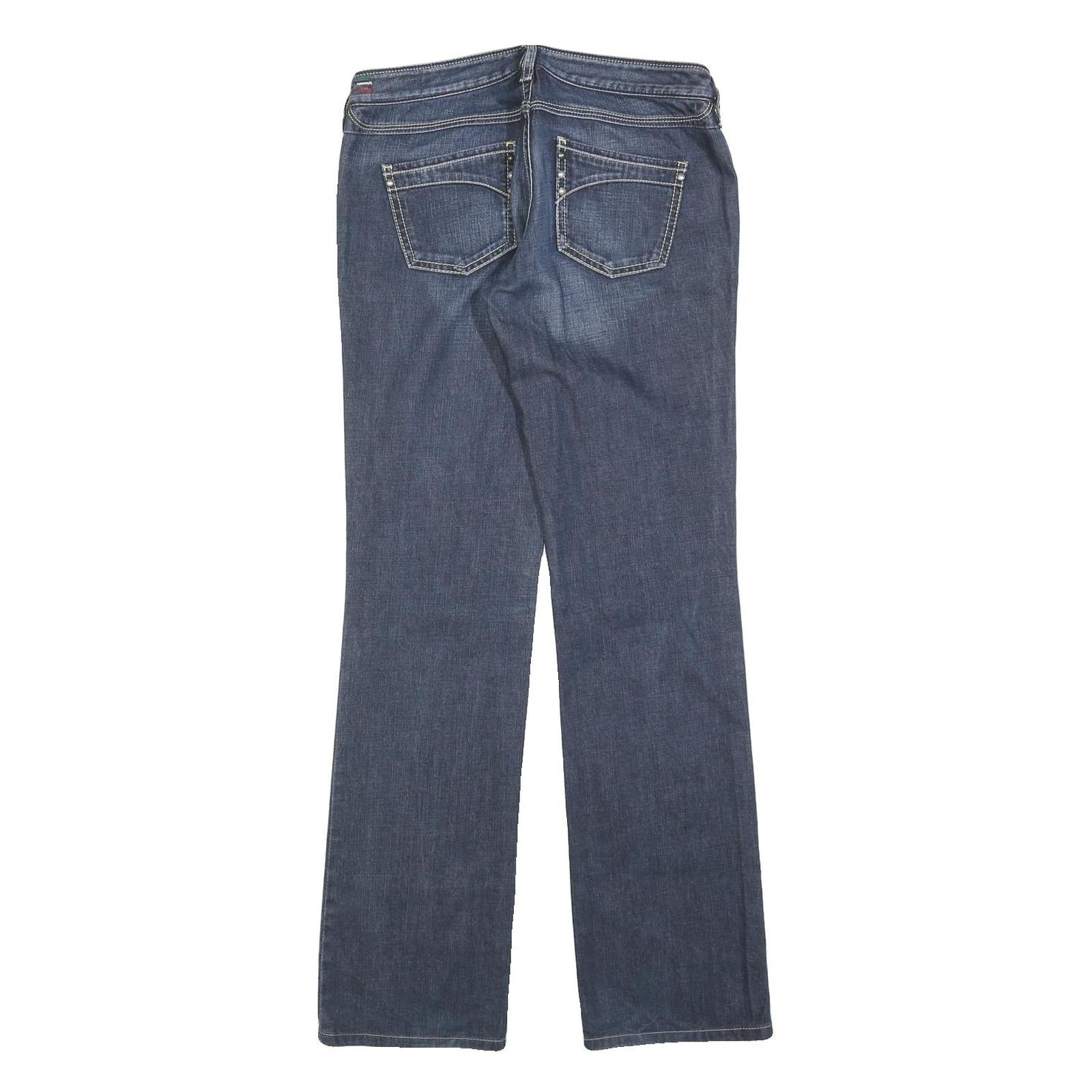 DIESEL Womens Jeans Blue Slim Straight Denim Medium W28 L31 Stylish Comfortable