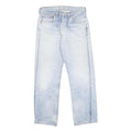 LEVI'S 501 Mens Blue Regular Straight Denim Cotton Light W32 L29 Button Closure