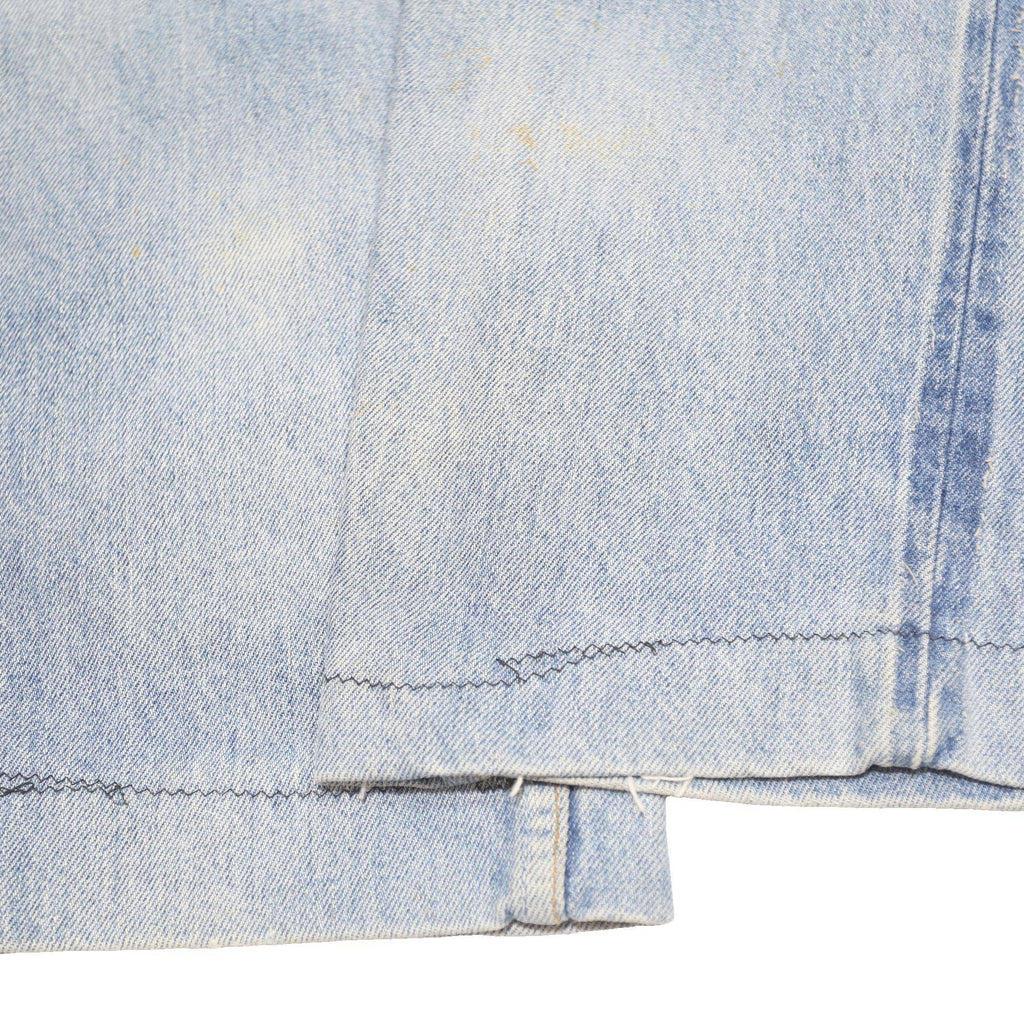 LEVI'S 501 Mens Blue Regular Straight Denim Cotton Light W32 L29 Button Closure