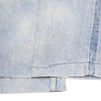 LEVI'S 501 Mens Blue Regular Straight Denim Cotton Light W32 L29 Button Closure