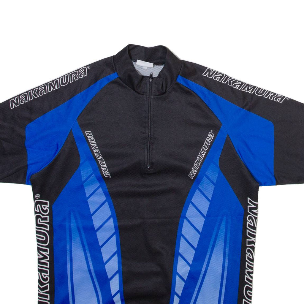 NAKAMURA Mens Jersey Black 1/4 Zip M