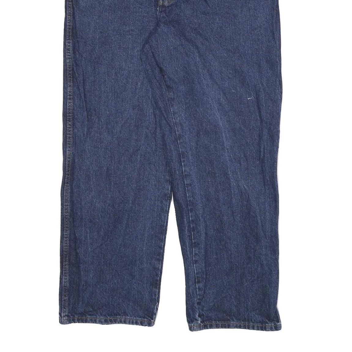 DICKIES Mens Jeans Blue Relaxed Straight Denim Medium W36 L29 Workwear