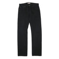 LEVI'S 501 Mens Jeans Black Regular Straight Denim Medium W32 L32 Classic Fit