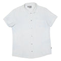 JACK WOLFSKIN Mens White Short Sleeve Shirt L Lightweight Button Casual