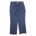 CARHARTT Mens Jeans Blue Relaxed Straight Denim Medium W32 L30 Workwear