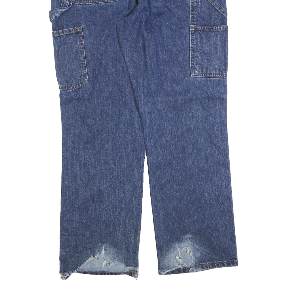 CARHARTT Mens Jeans Blue Relaxed Straight Denim Medium W32 L30 Workwear