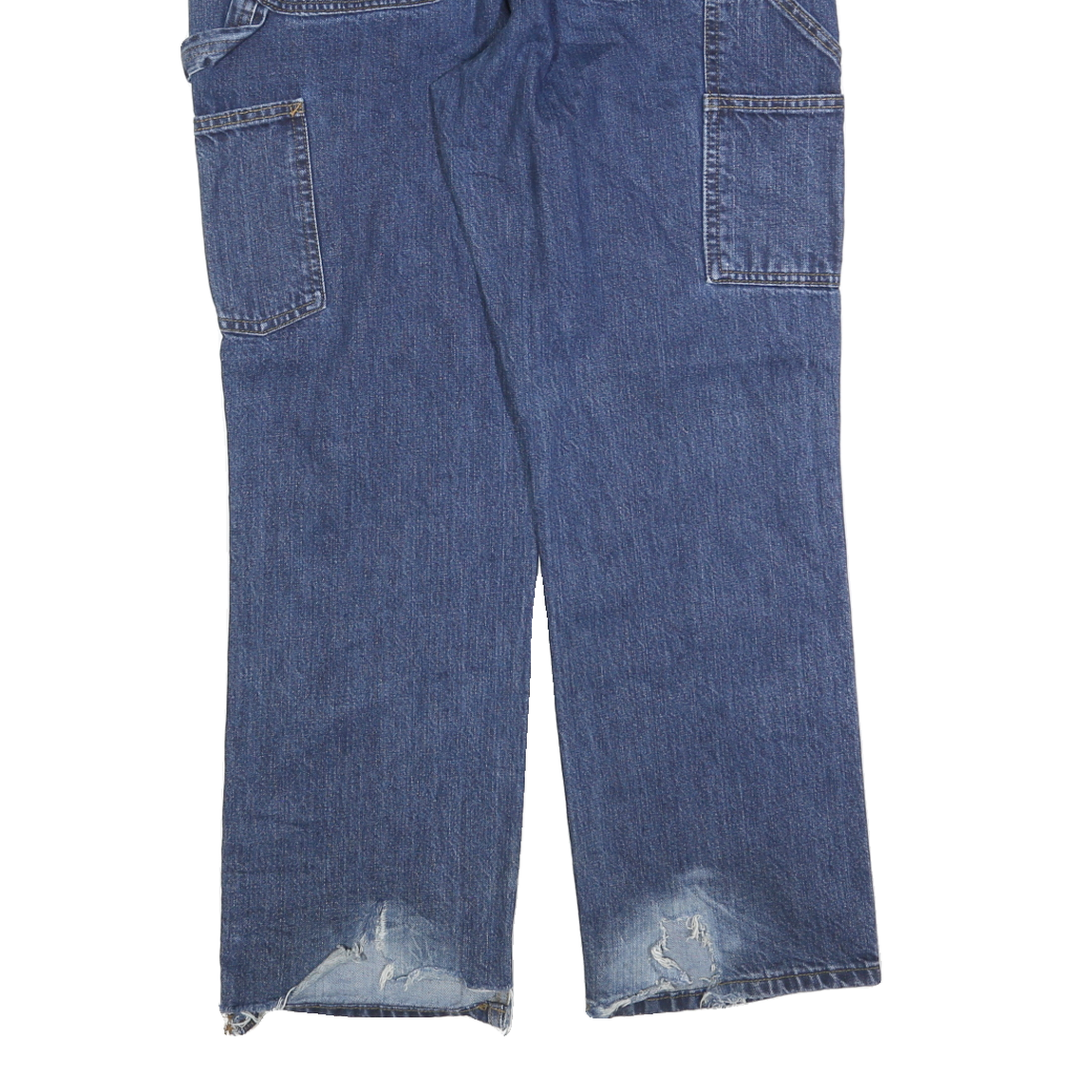 CARHARTT Mens Jeans Blue Relaxed Straight Denim Medium W32 L30 Workwear