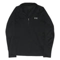 UNDER ARMOUR Womens Black Jacket S Polyester Blend Plain Zip Sports Activewear