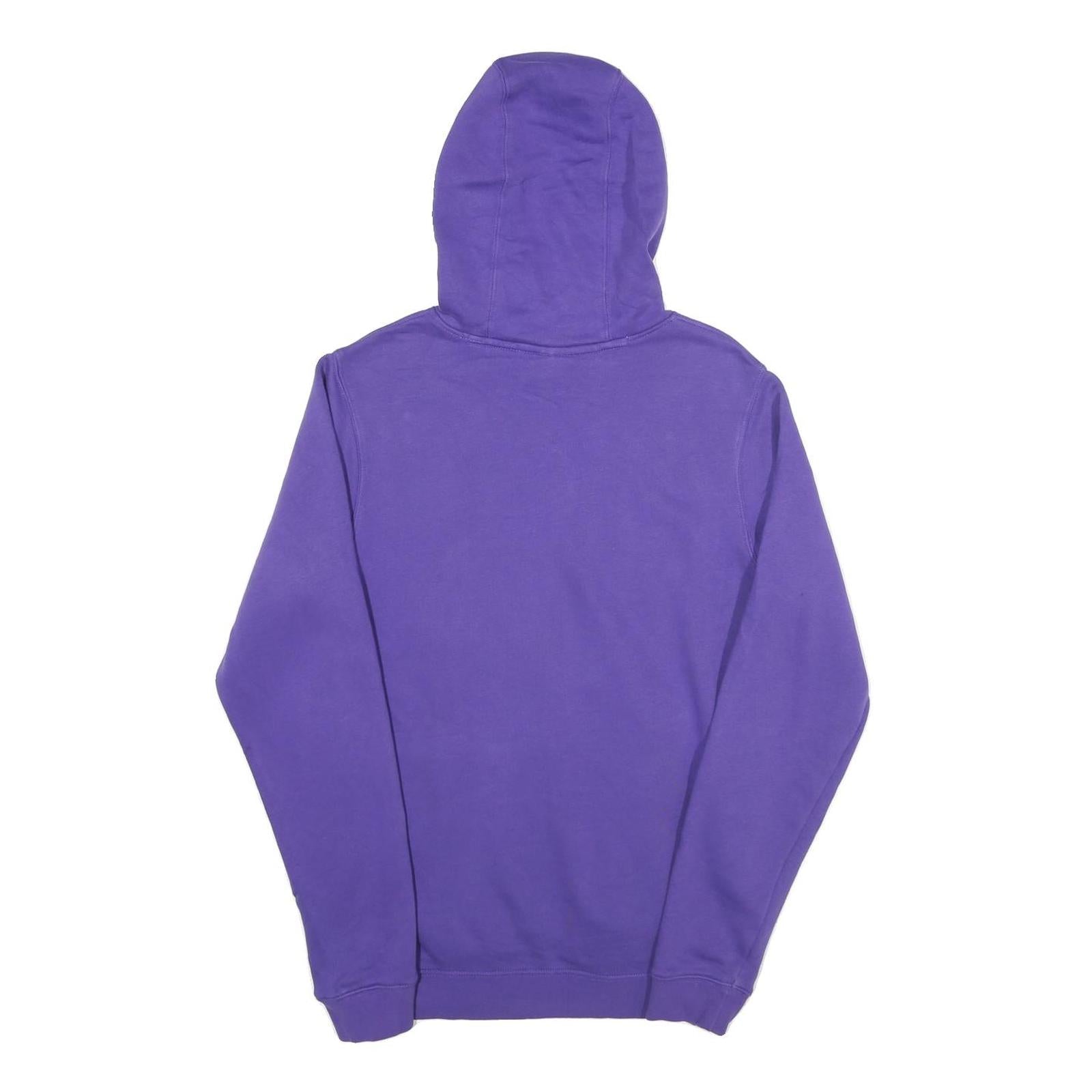 NIKE Mens Purple South Rebels Cross Country Pullover Hoodie S Cotton Blend