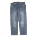 LEVI'S 501 Mens Jeans Blue Regular Straight Denim Medium W38 L30 Classic Fit