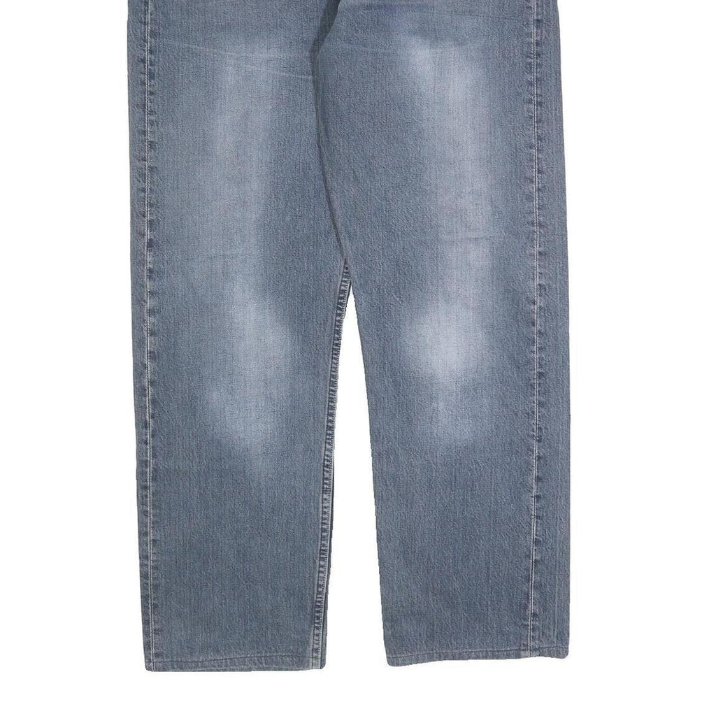 LEVI'S 501 Mens Jeans Blue Regular Straight Denim Medium W38 L30 Classic Fit
