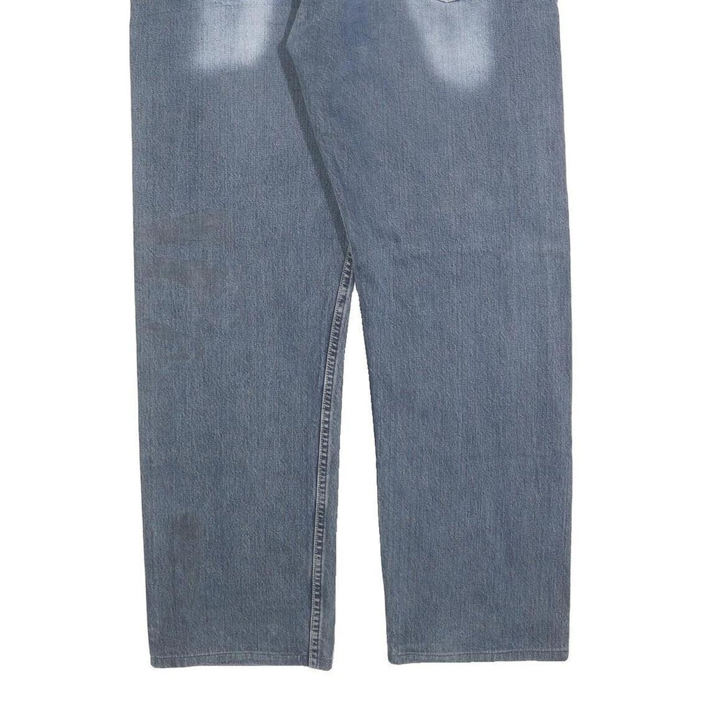LEVI'S 501 Mens Jeans Blue Regular Straight Denim Medium W38 L30 Classic Fit
