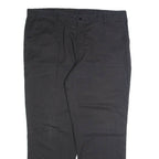 DICKIES Workwear Mens Trousers Black Relaxed Straight W40 L30