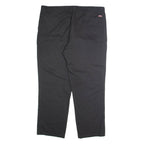DICKIES Workwear Mens Trousers Black Relaxed Straight W40 L30
